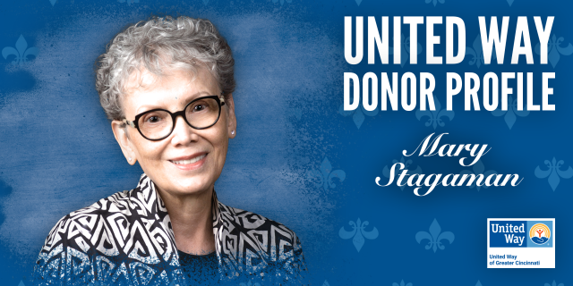 United Way Donor Profile: Mary Stagaman (with branding)