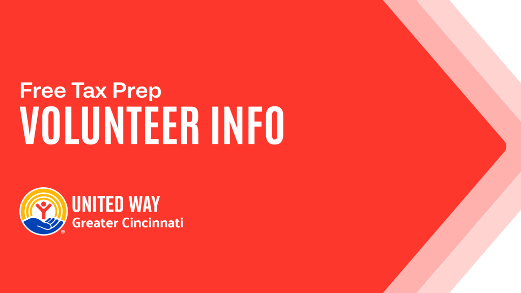 Free Tax Prep Volunteer Information Sessions