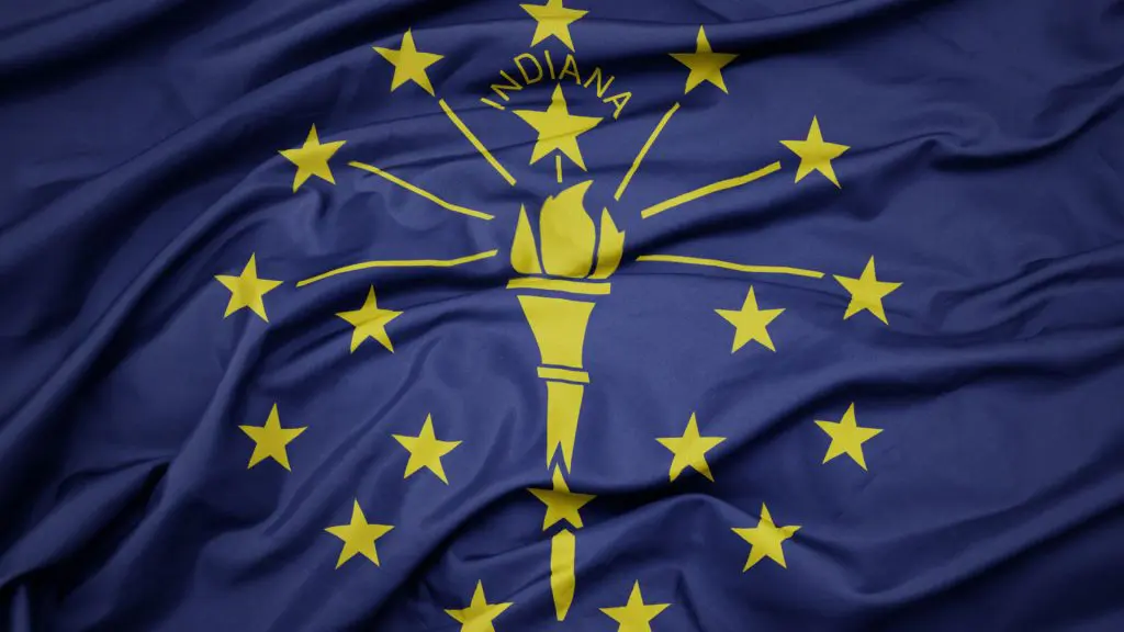 Indiana State Flag