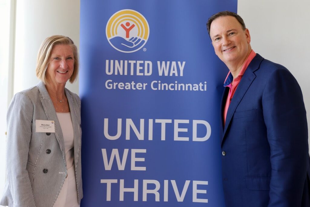 Moira Weir with Jeff Berding at Tocqueville Leaders Exchange