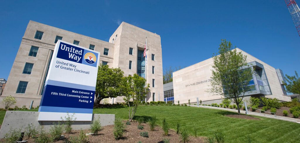 The United Way of Greater Cincinnati building.