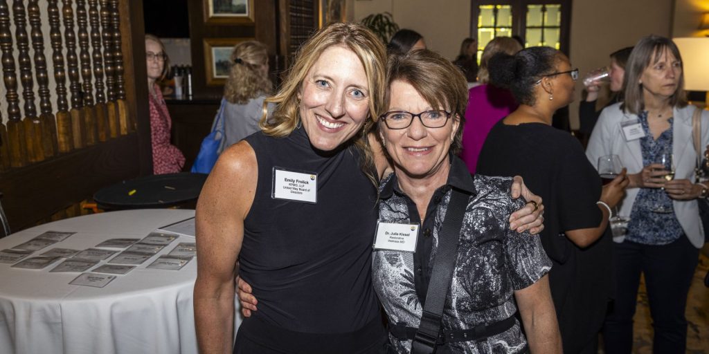 Emily Frolick with Dr. Julie Kissel