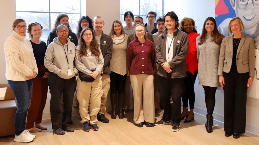 2026 AmeriCorps volunteers meeting with United Way staff